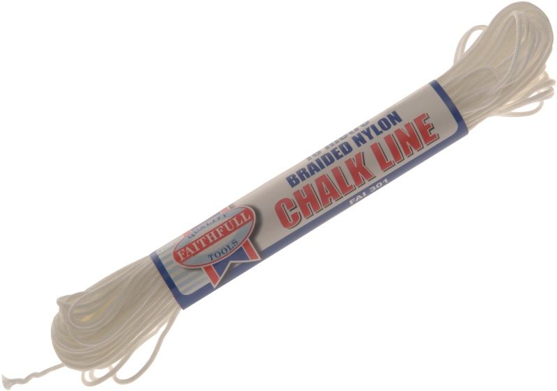 FAITHFULL FAI301 BRAIDED NYLON CHALK LINE 18m
