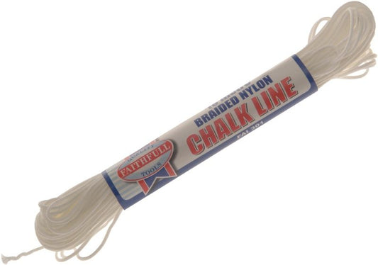 FAITHFULL FAI301 BRAIDED NYLON CHALK LINE 18m
