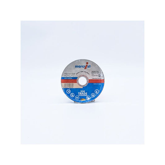 MARCRIST 350 INOX +METAL SLITTING DISC 115 x 1 x 22.2mm 5009.0115.22