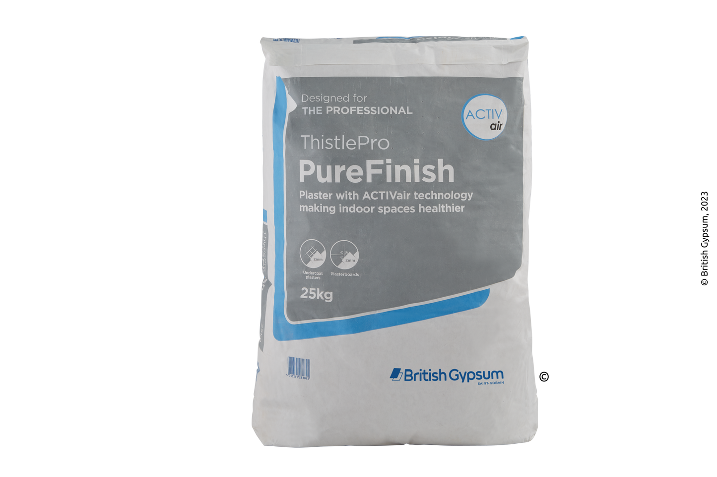 BRITISH GYPSUM THISTLE PRO PURE FINISH 25kg 28182/2