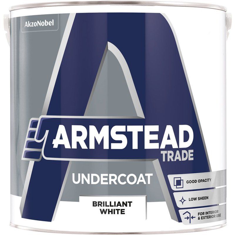 ARMSTEAD TRADE UNDERCOAT 5l WHITE 5218666