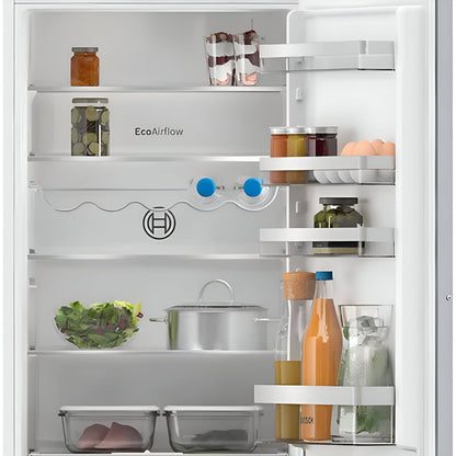 HOPKINS HOMES BOSCH KIV87VFE0G SERIES 4 BUILT IN 70/30 LOW FROST FRIDGE/FREEZER