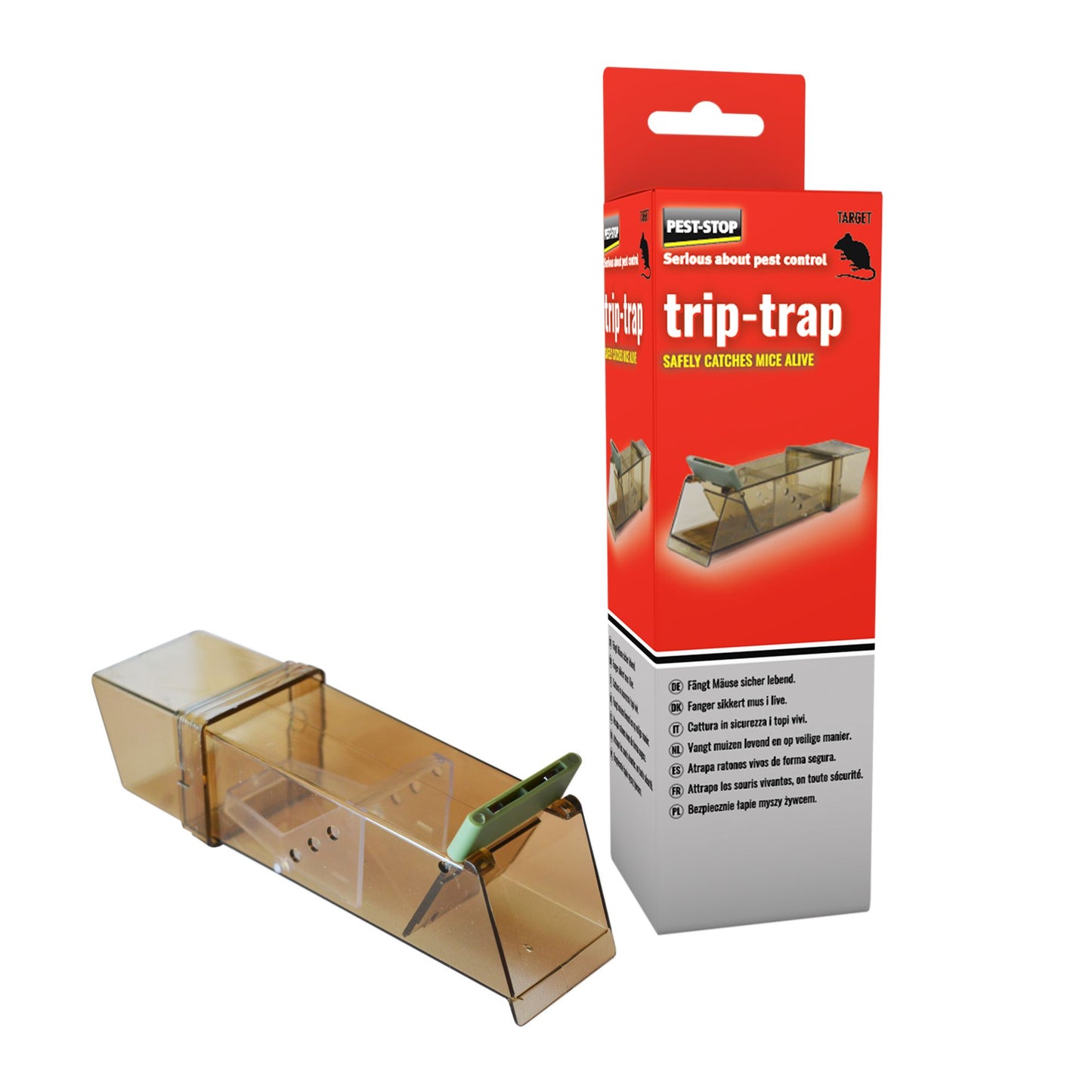 PEST STOP PRCPSTTB TRIP-TRAP HUMANE MOUSE TRAP