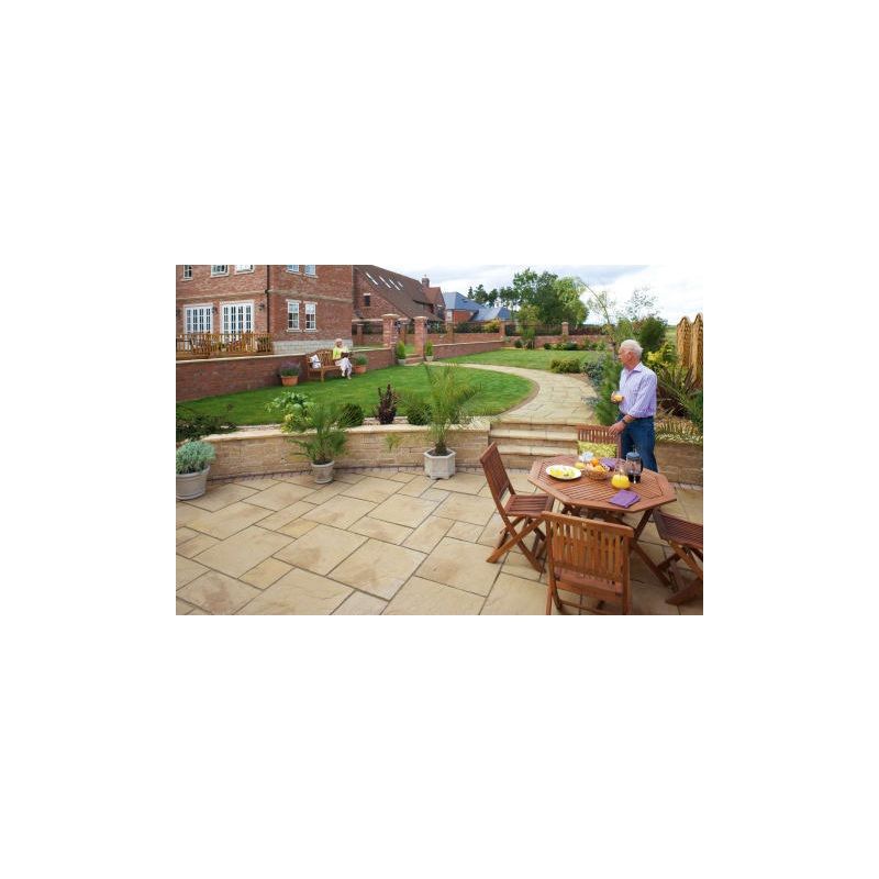 MARSHALLS HERITAGE PAVING 600 x 300 x 38mm YORKSTONE CF0100301