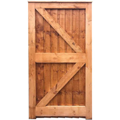 DENBIGH TIMBER VERTICAL BOARD BALA GATE 6 x 3' VBGATE6X3