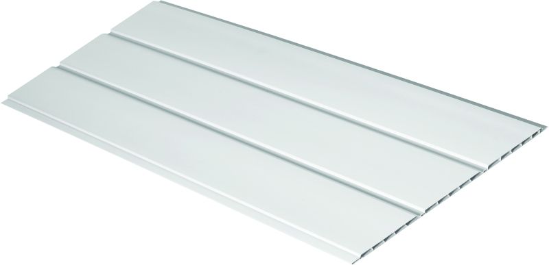 EAVEMASTER 300MM HOLLOW SOFFIT/CLAD WHITE 5 ES300