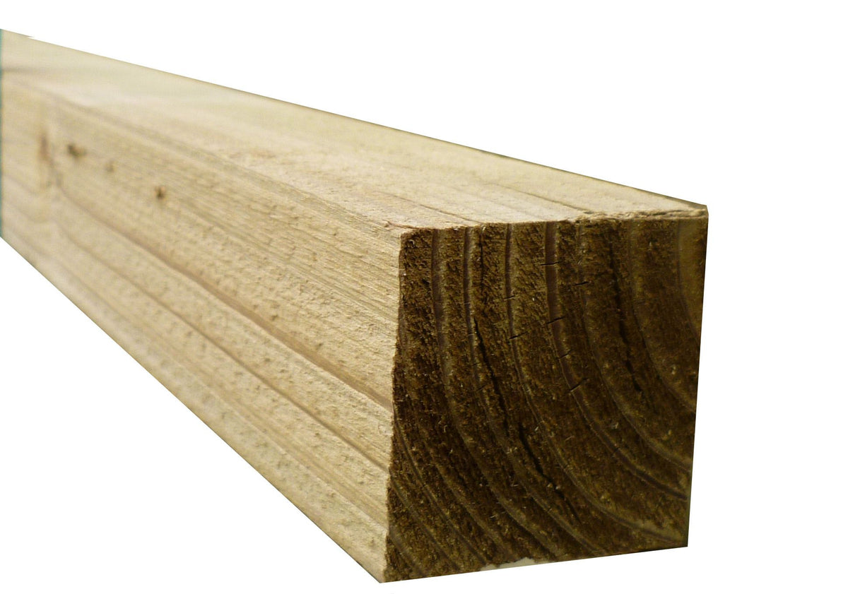 BSW 47 x 50mm x 4.8m SAWN UC2 YELLOW HOMEGROWN TIMBER EASED EDGE <45x45> FSC