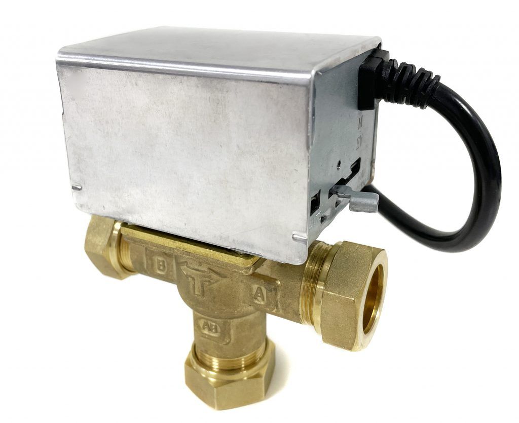 EPH 3 PORT MOTORISED VALVE 22mm B322MID