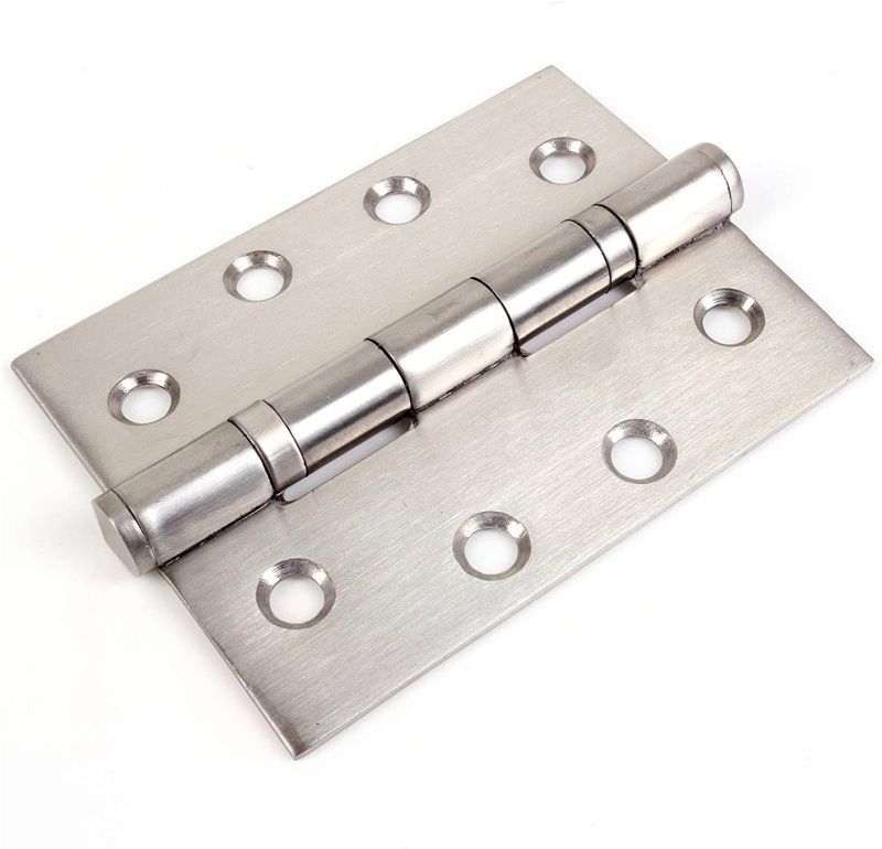 DALE JH000835 BUTT HINGE INC SCREWS 4 x 3" x 3mm SATIN STAINLESS STEEL *CE13*