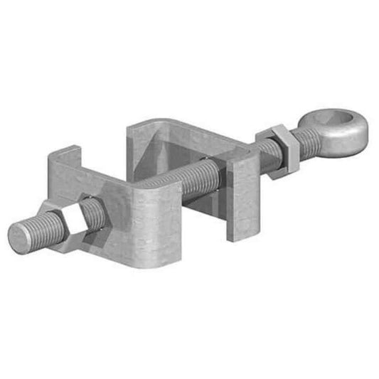 250mm 10" No 167AB BZP ADJ BOTTOM GATE FITTING (EACH) TO SUIT 19mm PIN 167AB000ZP