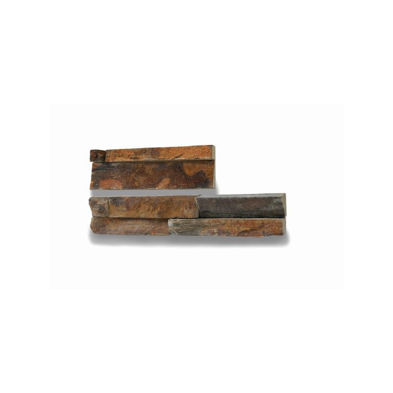 PAVESTONE SLATE STACK CLADDING RUSTY 240 x 75mm (PER M2) 03359043