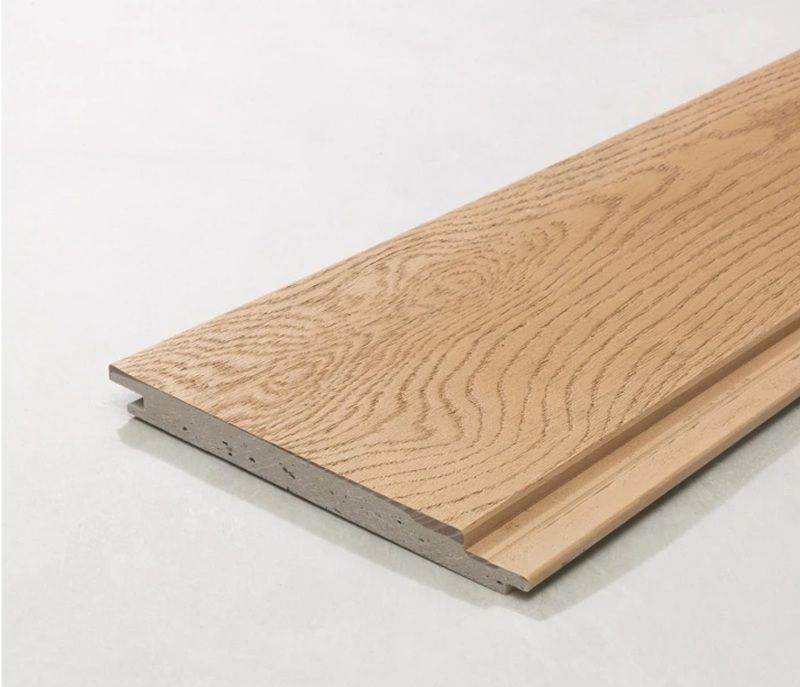 Millboard Envello Cladding Shadow Line + (Fr) Board 200 x 18 x 3600mm Golden Oak