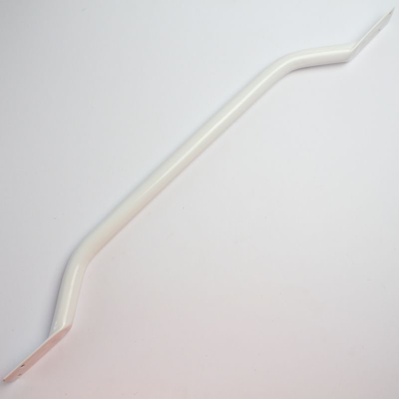 AKW 01410WH FLUTED PLASTIC GRAB RAIL 32 x 450mm WHITE