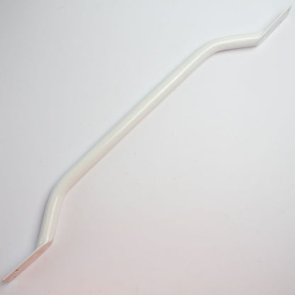 AKW 01410WH FLUTED PLASTIC GRAB RAIL 32 x 450mm WHITE