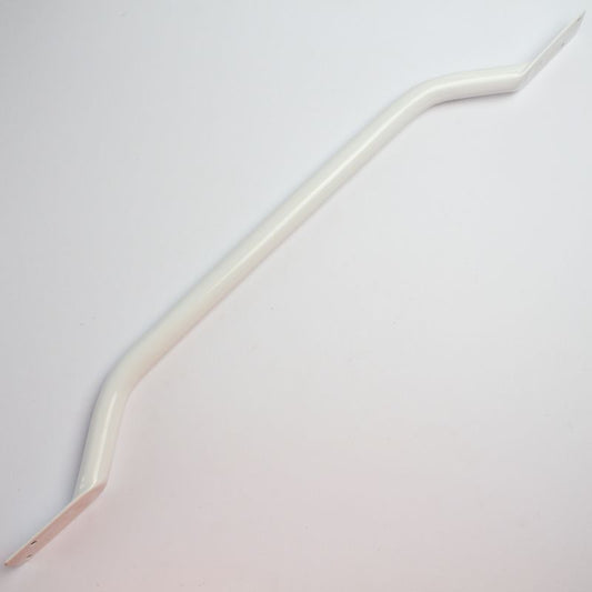 AKW 01410WH FLUTED PLASTIC GRAB RAIL 32 x 450mm WHITE
