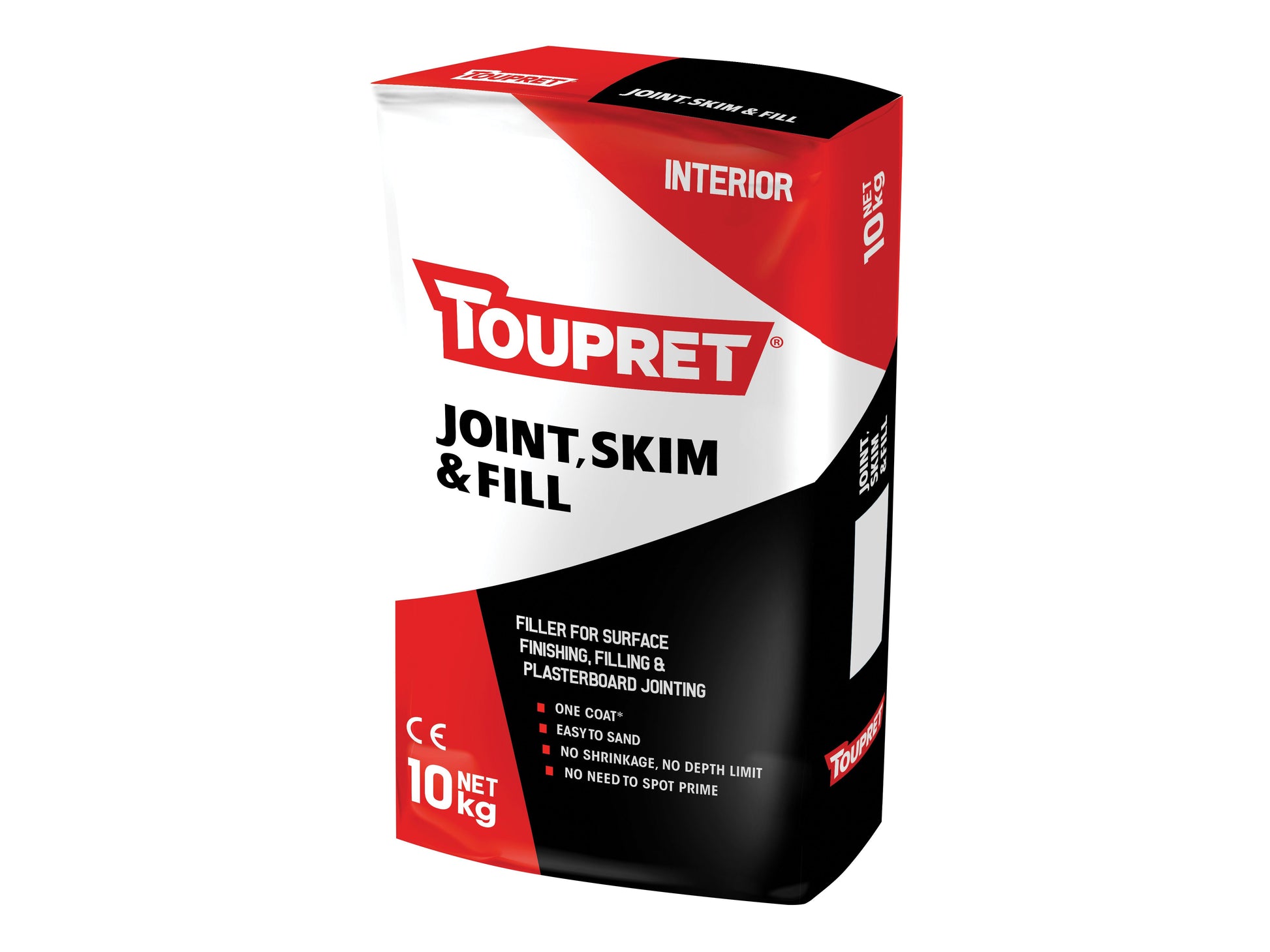 TOUPRET TOUFGBJ10GB JOINT SKIM & FILL 10kg