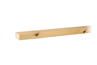 75mm x 175mm Sawn Treated Timber C24 (7" x 3") 3.6m