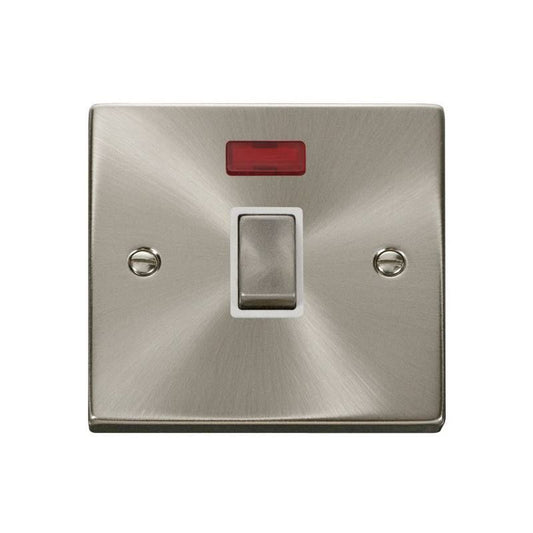 CLICK VPSC723WH 20A 1 GANG DP INGOT NEON FLEX