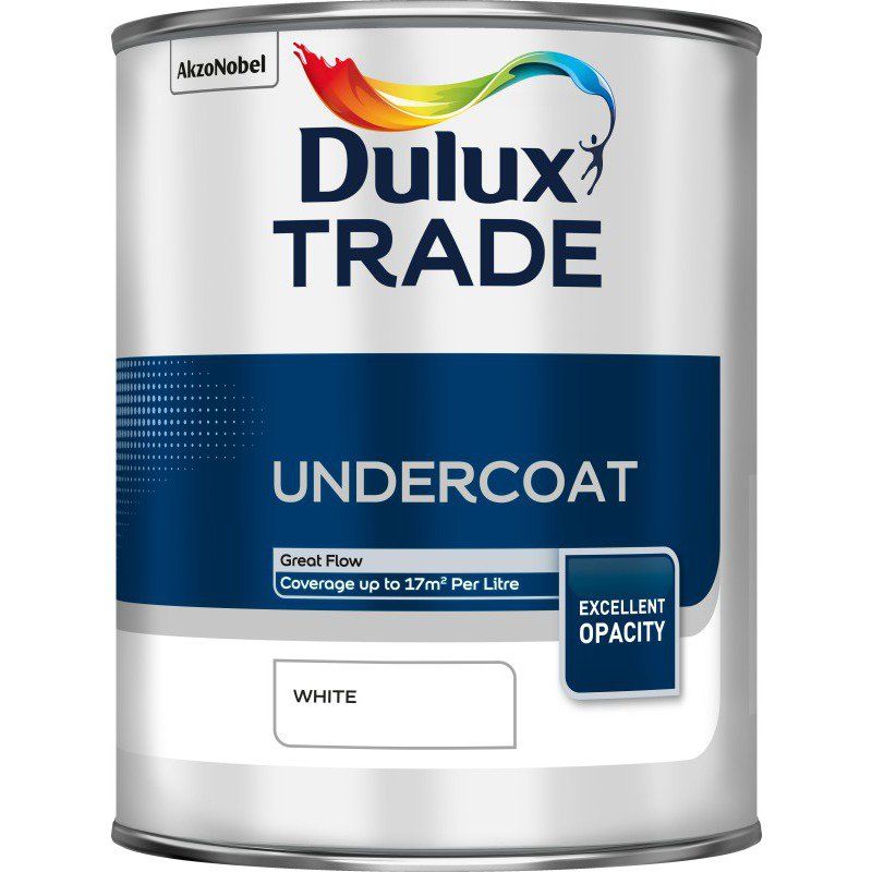 DULUX TRADE UNDERCOAT 1l WHITE 5183282