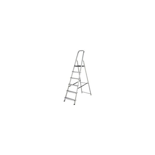 WERNER HIGH HANDRAIL PLATFORM STEPLADDER 6 TREAD 7400618L