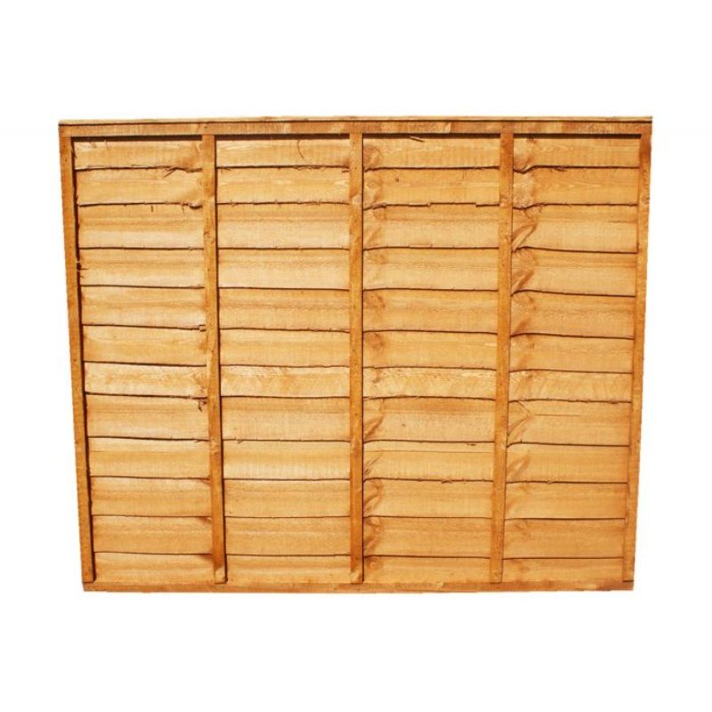 POULTON WANEY FENCE PANEL 6 x 5'