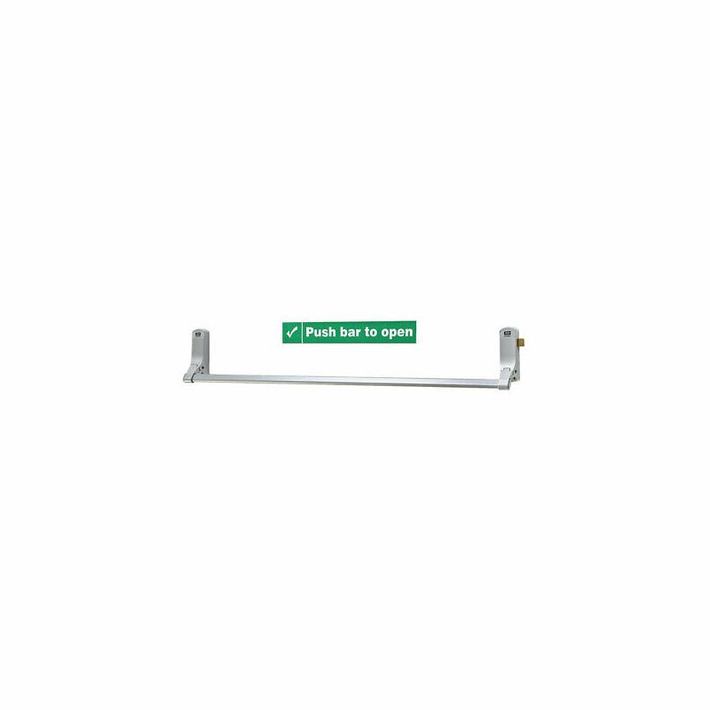 UNION EXISAFE PANIC LATCH FOR SINGLE DOORS J-CE853PL-SIL