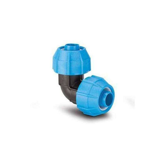 POLYPIPE POLYFAST ELBOW MDPE 10/100 25mm 40125