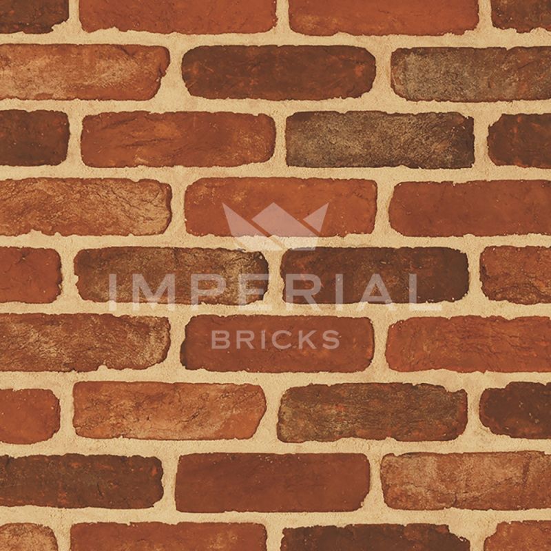IMPERIAL TUMBLED REGENCY MULTI BRICK 65 x 215mm IB786