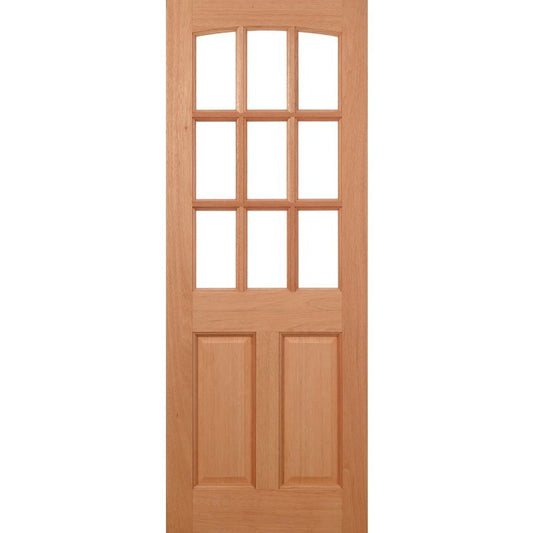 LPD HARDWOOD GEORGIA DOWELLED EXTERNAL DOOR 78 x 33" 1981 x 838 x 44mm GEO333