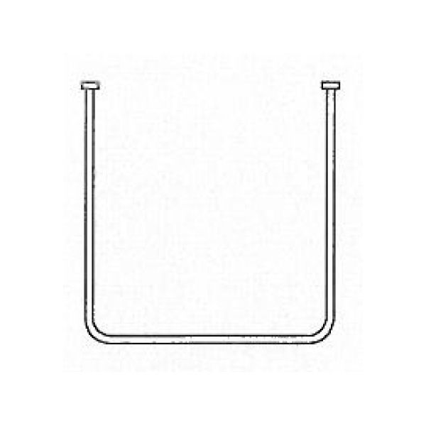 AKW 24219 U-SHAPED SHOWER RAIL 900 x 820 x 900mm