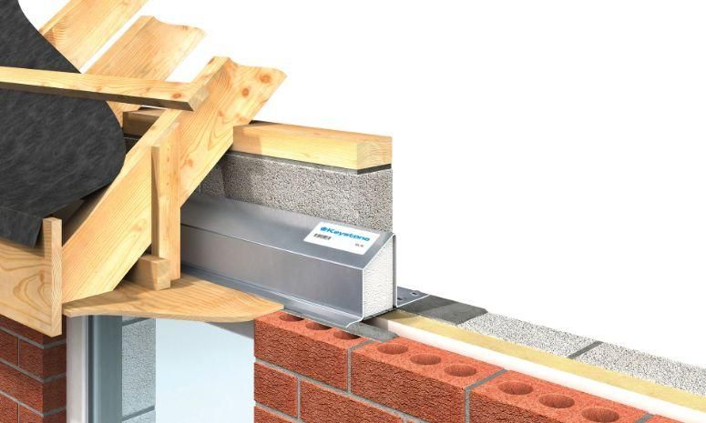 KEYSTONE C/W STD EAVES LINTEL EL/K-50 2550mm KEL5255