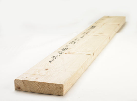 BSW 47 x 200mm x 4.8m SAWN UC2 YELLOW HOMEGROWN TIMBER C16 EASED EDGE <45x195> FSC