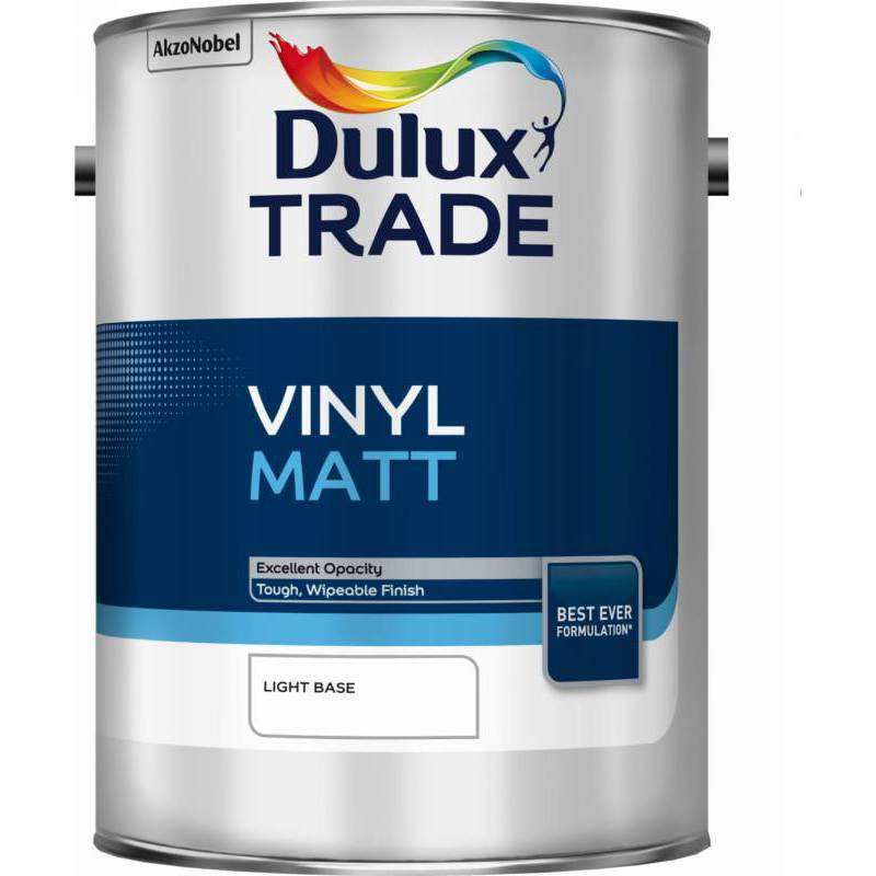 DULUX TRADE VINYL MATT BASE 5l LIGHT 5082935