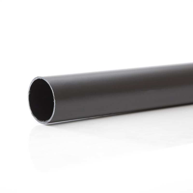 POLYPIPE ABS WASTE PIPE 50mm x 3m WS51 WS51B BLACK