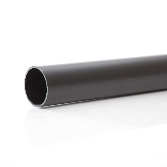 POLYPIPE ABS WASTE PIPE 50mm x 3m WS51 WS51B BLACK