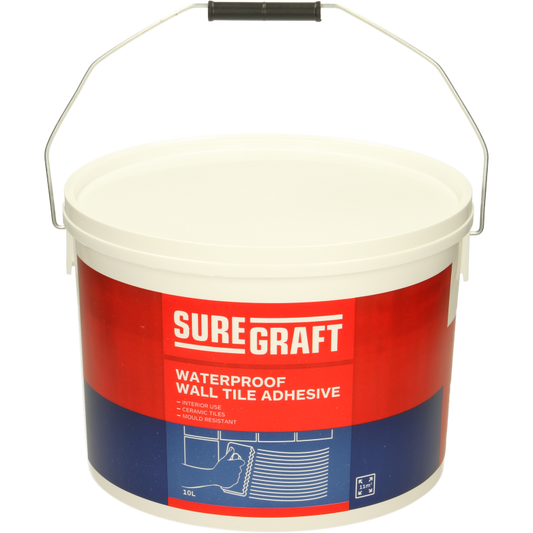 SUREGRAFT WATERPROOF TILE ADHESIVE 10L 30814567