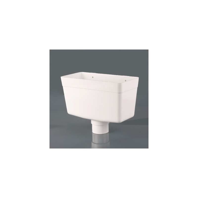 BRETT DOWNPIPE RAINWATER HEAD ARCTIC WHITE BR311A