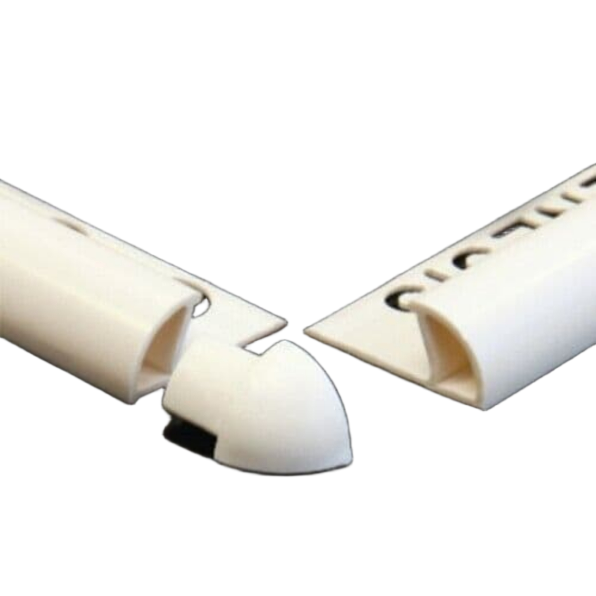 YTC GNTT8WH GENESIS PVC TILE TRIM 8mm x 2.5lm WHITE