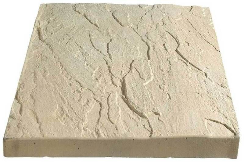 BRETT STAMFORD RIVEN PAVING 450 x 450 x 32mm BUFF ST03BF (HGBB ONLY)