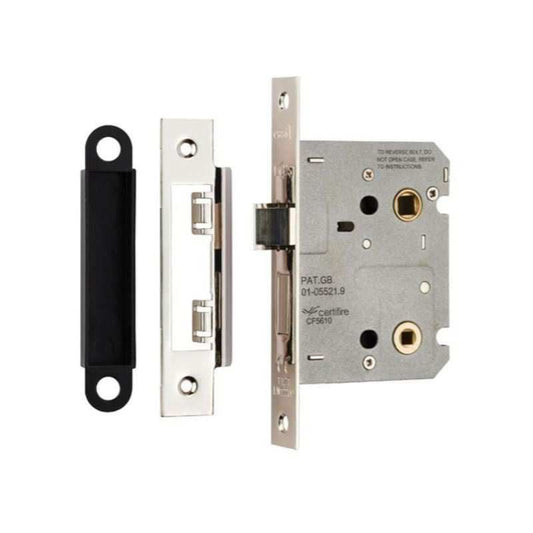 EASI-T BATHROOM LOCK 76mm NICKEL PLATED BAE5030NP