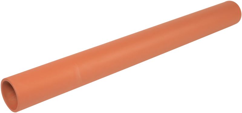 CANOVA CLAY PLAIN ENDED PIPE 1.6m 100mm SP1