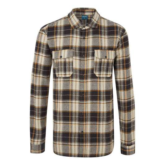 KA3 Check Shirt, L, R, Black