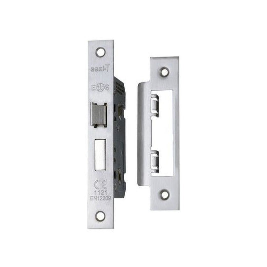EASI-T BATHROOM LOCK 76mm SATIN NICKEL BAE5030SN