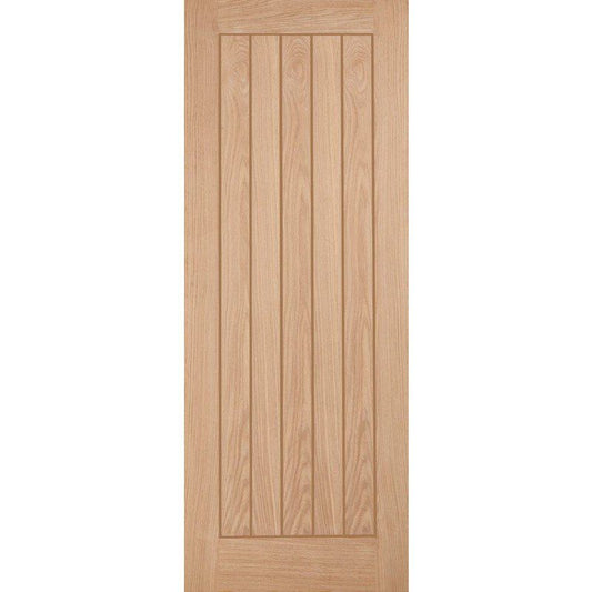 LPD UNFINISHED OAK BELIZE INTERNAL DOOR 1981 x 762 x 35mm (30") OBEL30