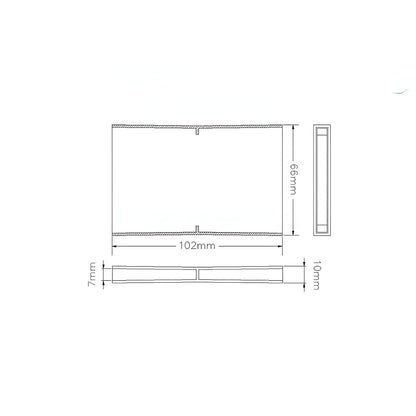 RYTONS FLYSCREENED SLIM VENT MINOR (CAVITY VENT/ WEEP) (BOX 100) SVMINCL