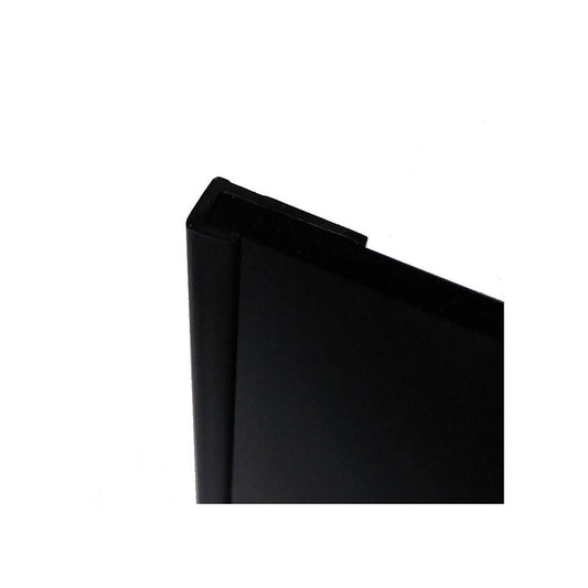 WETWALL TILE END CAP 2440mm BLACK AK-ENDCAP-JT-4MM
