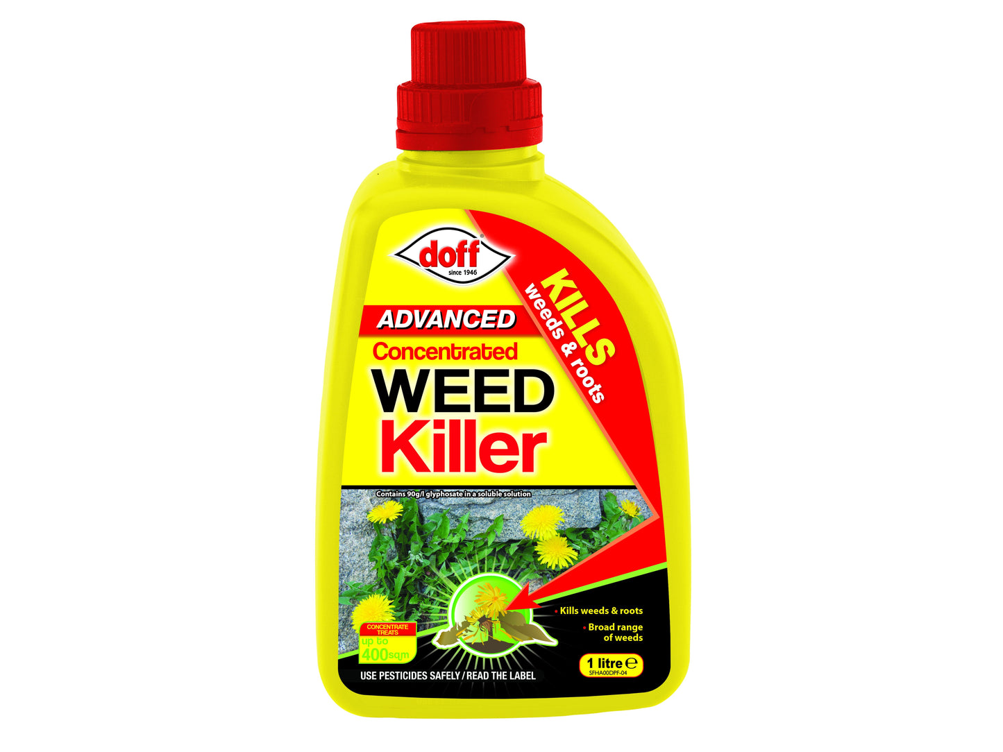 DOFF DOFFZA00 ADVANCED WEEDKILLER CONCENTRATE 1l