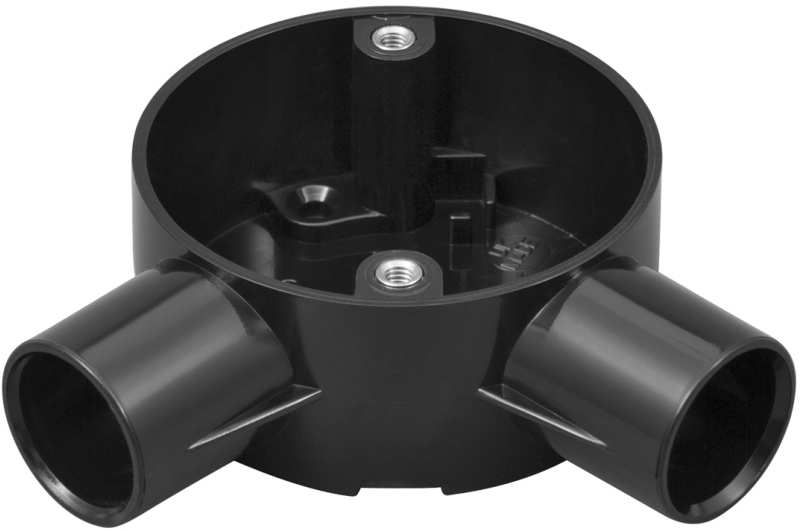 M/TUFFLEX 2MRB4BK 20mm ANGLE BOX BLACK