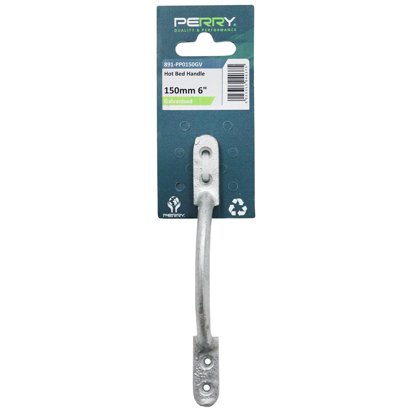 150mm 6" No 891 GALV HOT BED HANDLE PREPACKED 891-PP0150GV