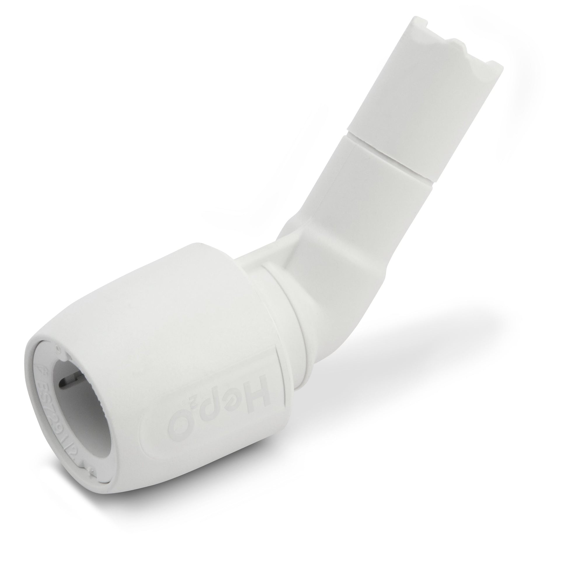 HEP2O OBTUSE BEND 135deg SINGLE SOCKET 15mm WHITE HD8/15W